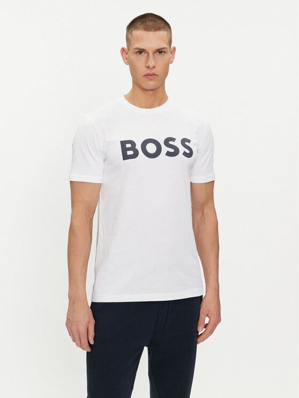 Boss Boss Majica Thinking 1 50481923 Bela Regular Fit