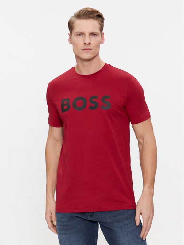 Boss Boss Majica Thinking 1 50481923 Rdeča Regular Fit