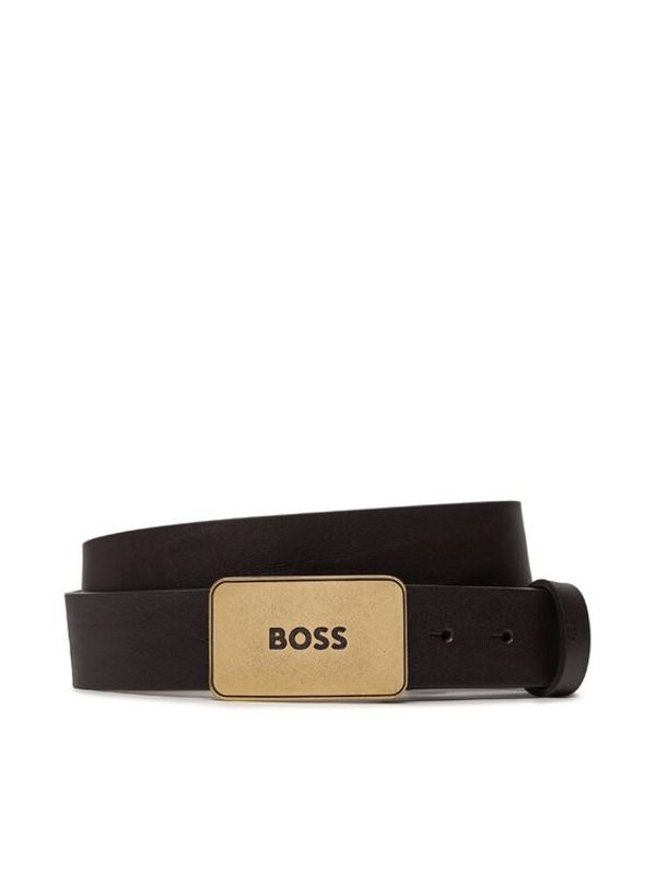 Boss Boss Moški pas Icon Las M Sz35 50513858 Rjava
