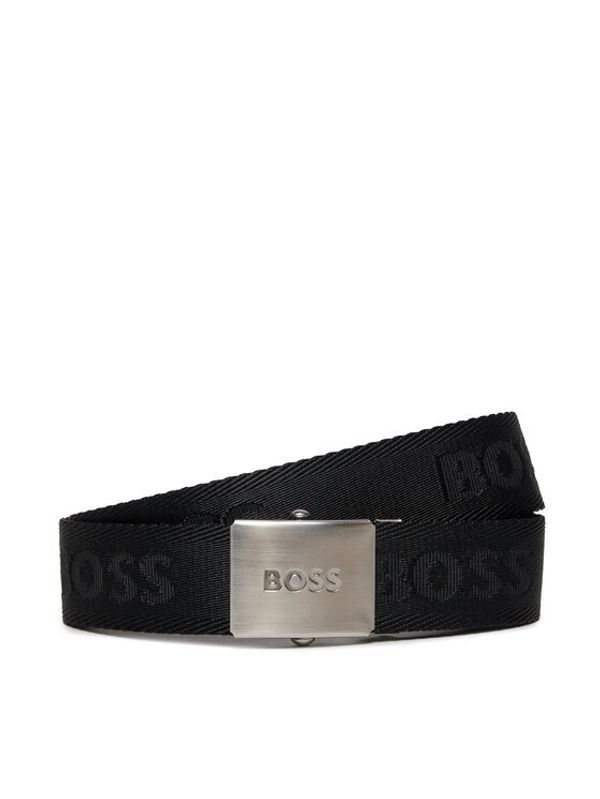 Boss Boss Moški pas Icon Ro J Sz35 50481646 Črna