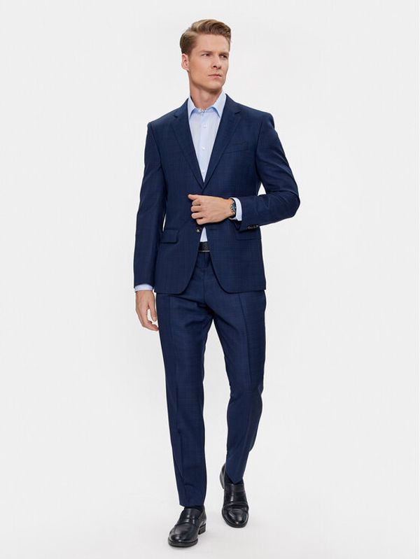 Boss Boss Obleka H-Huge 50509502 Mornarsko modra Slim Fit