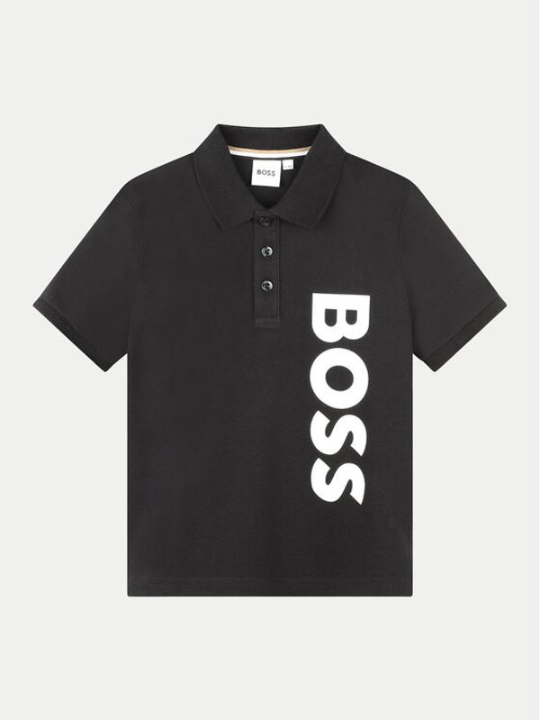 Boss Boss Polo majica J50703 D Črna Regular Fit
