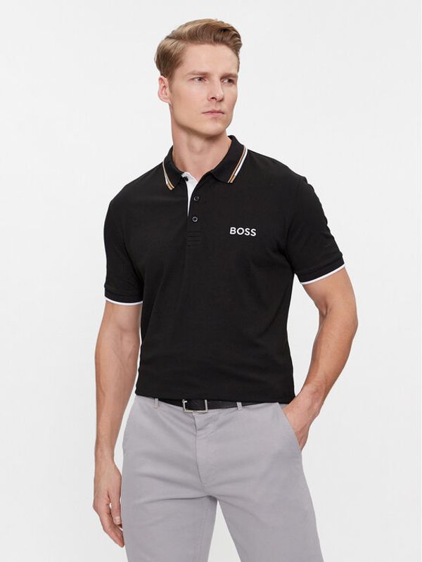 Boss Boss Polo majica Paddy Pro 50469102 Črna Regular Fit