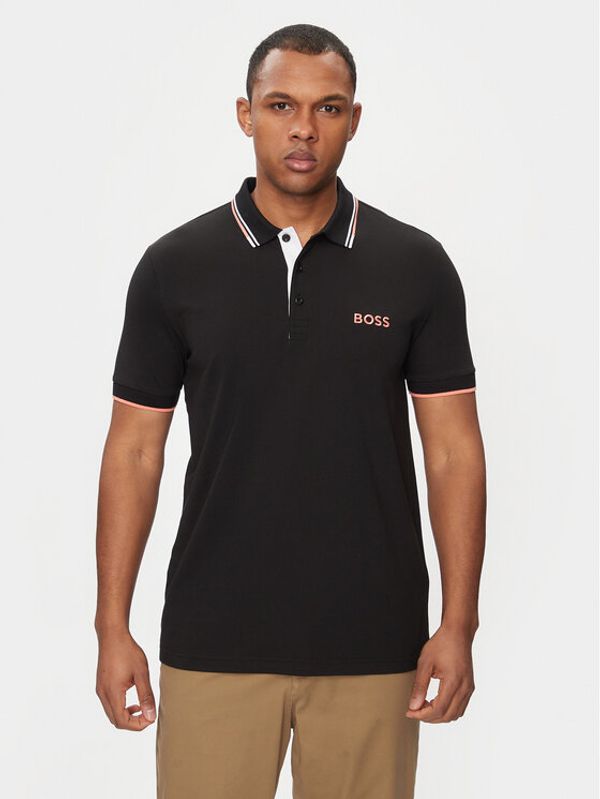 Boss Boss Polo majica Paddy Pro 50469102 Črna Regular Fit