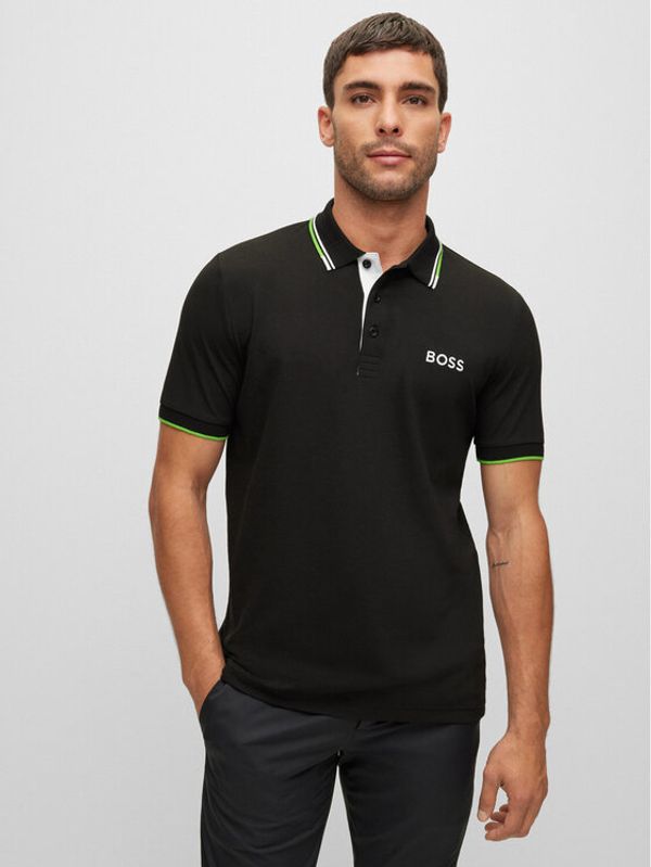 Boss Boss Polo majica Paddy Pro 50469102 Črna Regular Fit