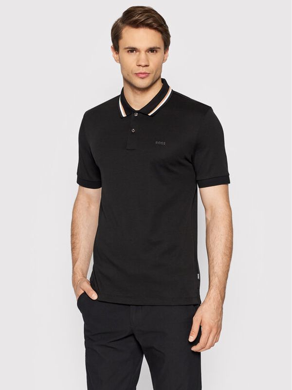 Boss Boss Polo majica Panrose 38 50469360 Črna Slim Fit