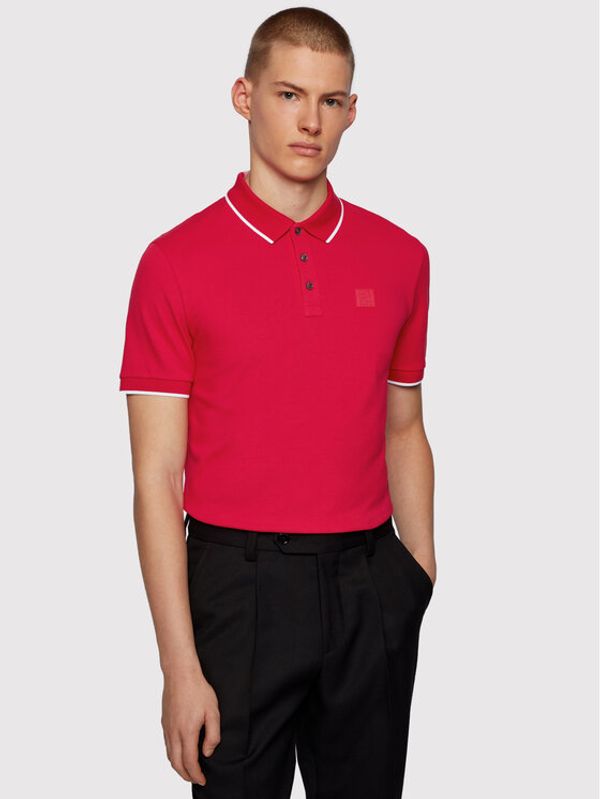 Boss Boss Polo majica Parlay 101 50445486 Rdeča Regular Fit