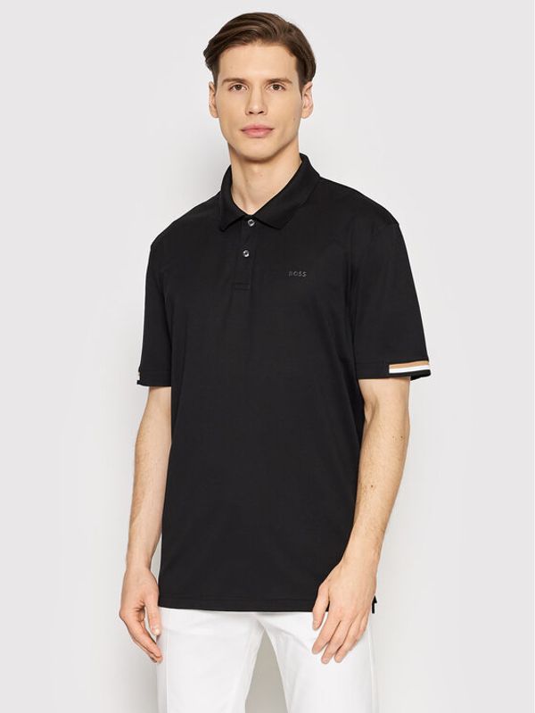 Boss Boss Polo majica Parlay 147 50467113 Črna Regular Fit