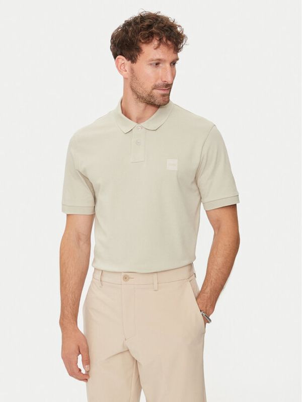 Boss Boss Polo majica Passenger 50507803 Bež Slim Fit