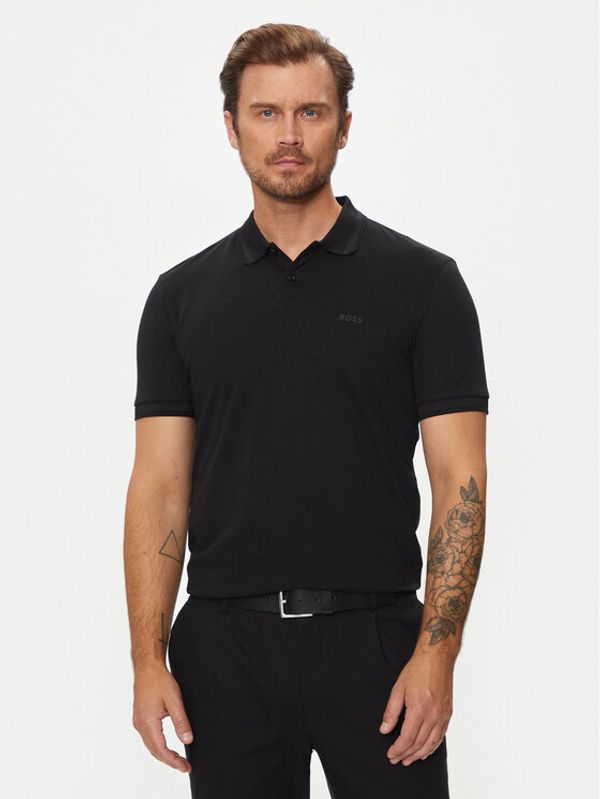 Boss Boss Polo majica Pio 1 50507583 Črna Regular Fit