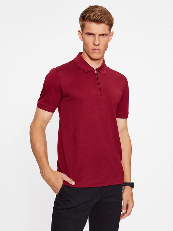 Boss Boss Polo majica Polston 34 50500332 Bordo rdeča Regular Fit