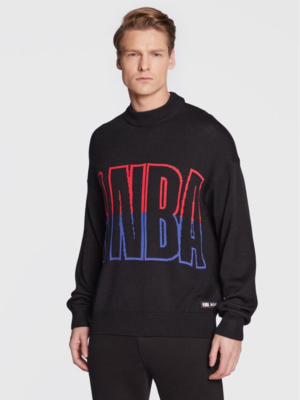 Boss Boss Pulover NBA 50478500 Črna Relaxed Fit