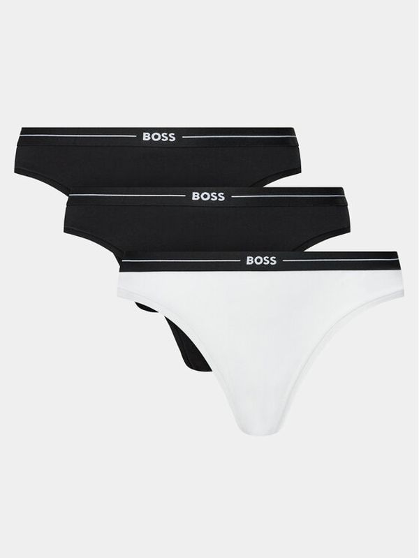 Boss Boss Set 3 parov spodnjih hlačk 50510016 Bela