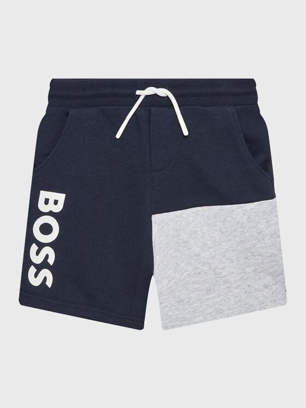 Boss Boss Športne kratke hlače J04469 M Mornarsko modra Regular Fit