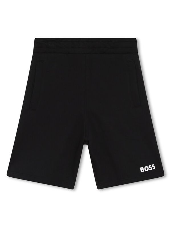Boss Boss Športne kratke hlače J24816 S Črna Regular Fit