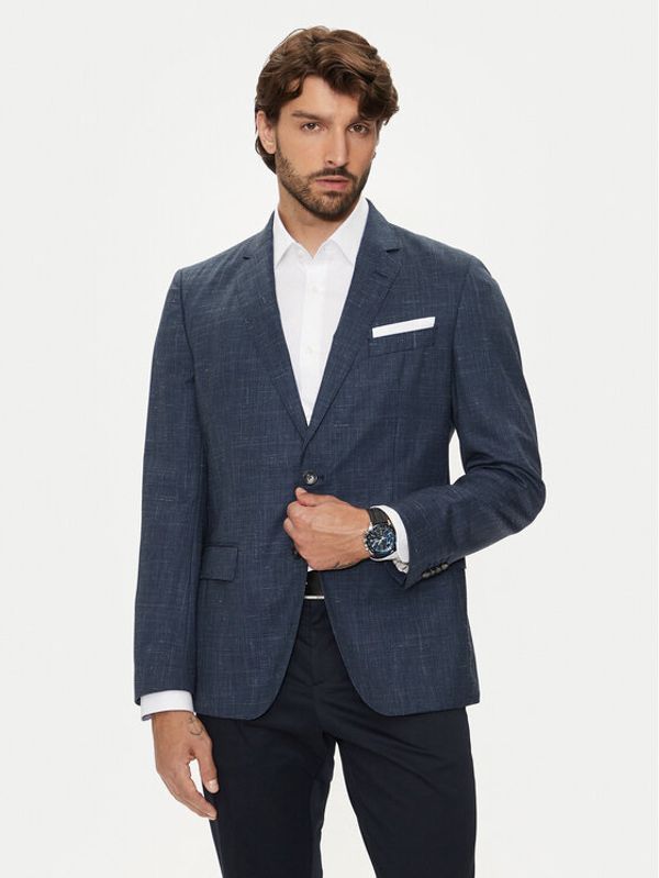 Boss Boss Suknjič H-Hutson-224 50521645 Mornarsko modra Slim Fit