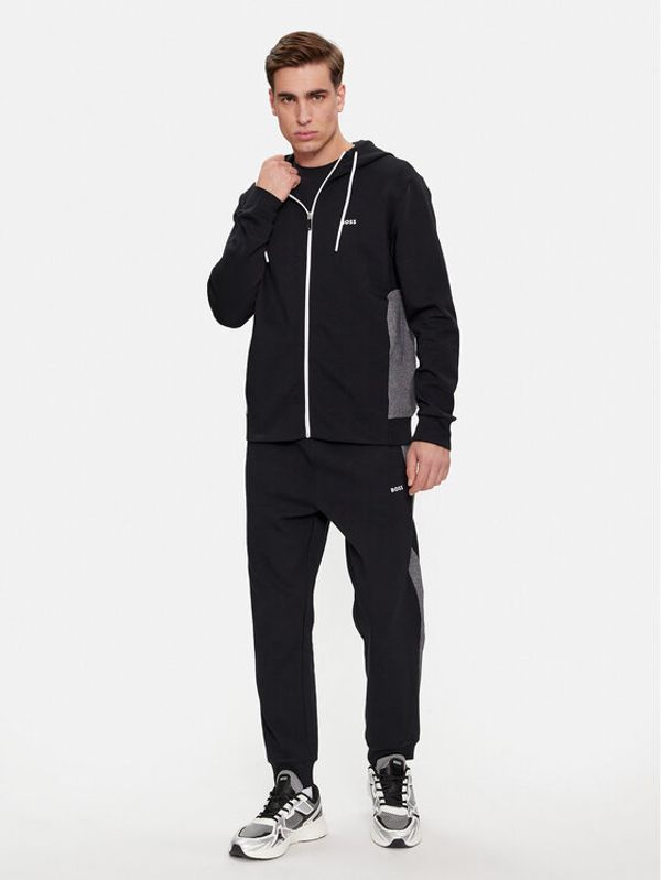 Boss Boss Trenirka Tracksuit Set 50506320 Črna Regular Fit