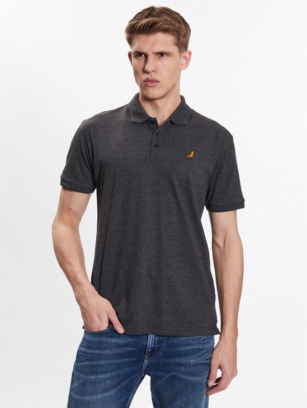 Brave Soul Brave Soul Polo majica MPS-131KUROKI Siva Regular Fit