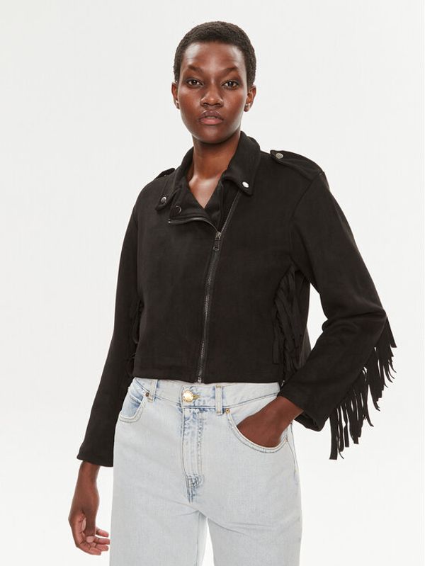 Brave Soul Brave Soul Prehodna jakna LJK-LOTTE Črna Straight Fit