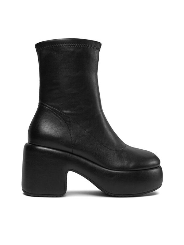 Bronx Bronx Škornji Ankle boots 47516-A Črna