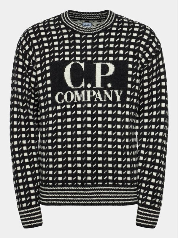 C.P. Company C.P. Company Pulover 15CMKN230 A006634J Črna Regular Fit