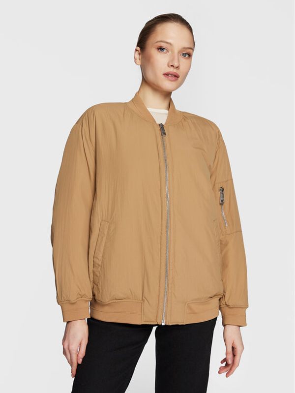 Calvin Klein Calvin Klein Bomber jakna K20K205001 Rjava Relaxed Fit