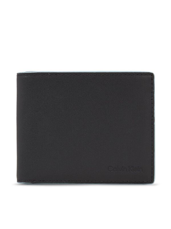 Calvin Klein Calvin Klein Moška denarnica Ck Edge Bifold 5Cc K50K510919 Črna