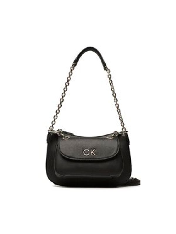 Calvin Klein Calvin Klein Ročna torba Re-Lock Dbl Shoulder Bag K60K610183 Črna