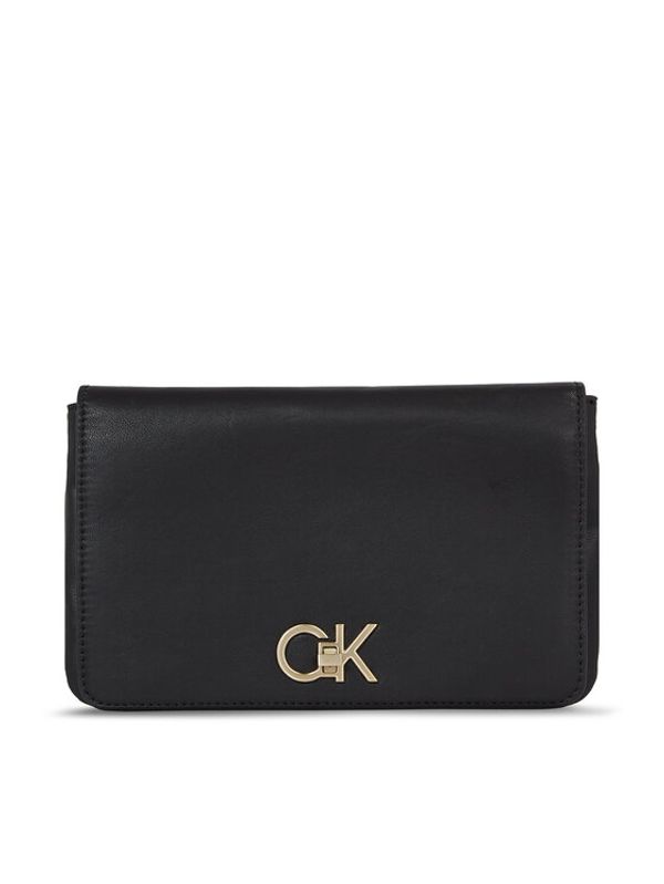 Calvin Klein Calvin Klein Ročna torba Re-Lock Double Gusett Xbody K60K611531 Črna