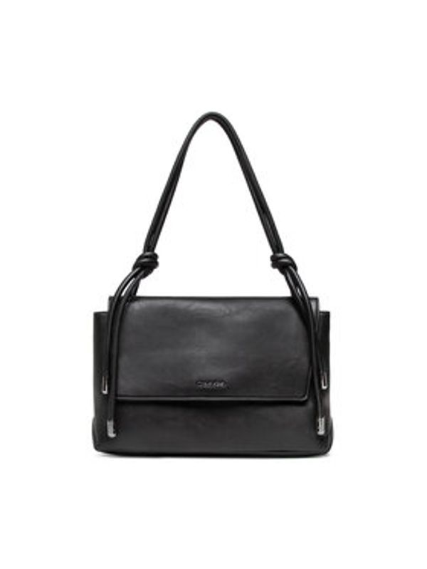 Calvin Klein Calvin Klein Ročna torba Roped Shoulder Bag K60K609004 Črna