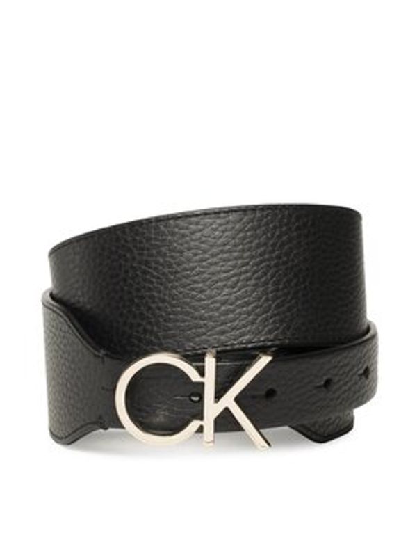 Calvin Klein Calvin Klein Ženski pas Re-Lock High Waist Belt 50Mm K60K610382 Črna