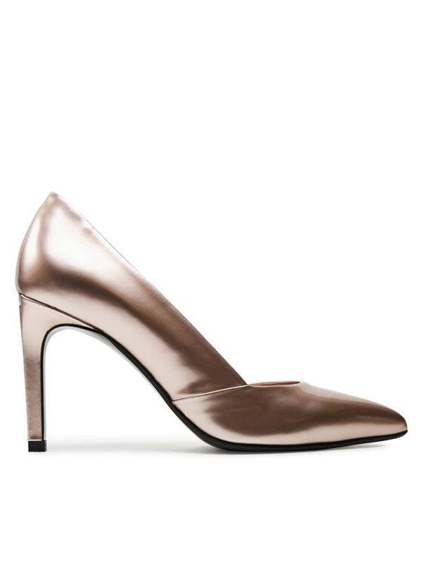 Calvin Klein Calvin Klein Čevlji z visoko peto Heel Pump 90 Pearl HW0HW02027 Zlata