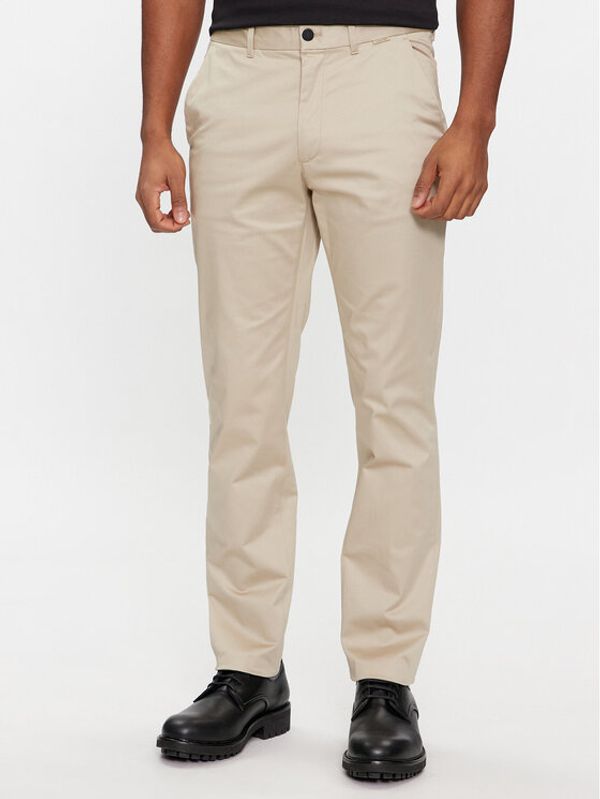 Calvin Klein Calvin Klein Chino hlače K10K110963 Bež Slim Fit