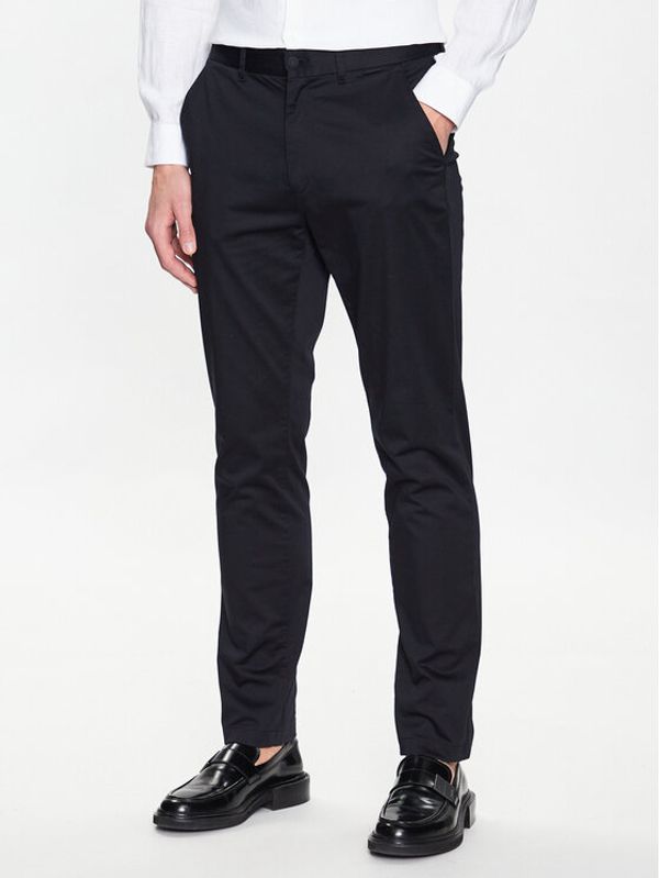 Calvin Klein Calvin Klein Chino hlače K10K110963 Črna Slim Fit