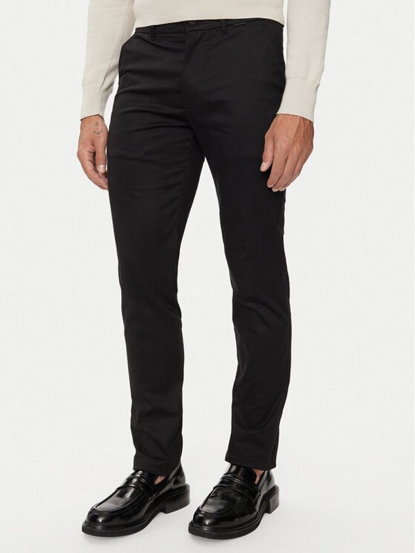 Calvin Klein Calvin Klein Chino hlače K10K113429 Črna Slim Fit