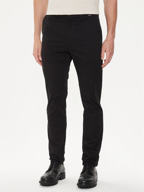 Calvin Klein Calvin Klein Chino hlače Modern Twill K10K113696 Črna Slim Fit