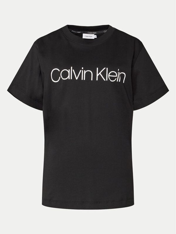Calvin Klein Curve Calvin Klein Curve Majica Inclusive K20K203633 Črna Regular Fit