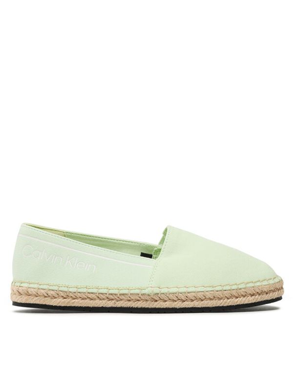 Calvin Klein Calvin Klein Espadrile Esapdrille He-Canvas HW0HW01546 Zelena