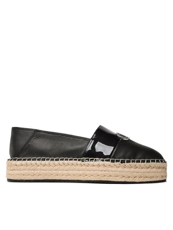 Calvin Klein Calvin Klein Espadrile Flatform Espadrille W/Hw HW0HW01619 Črna