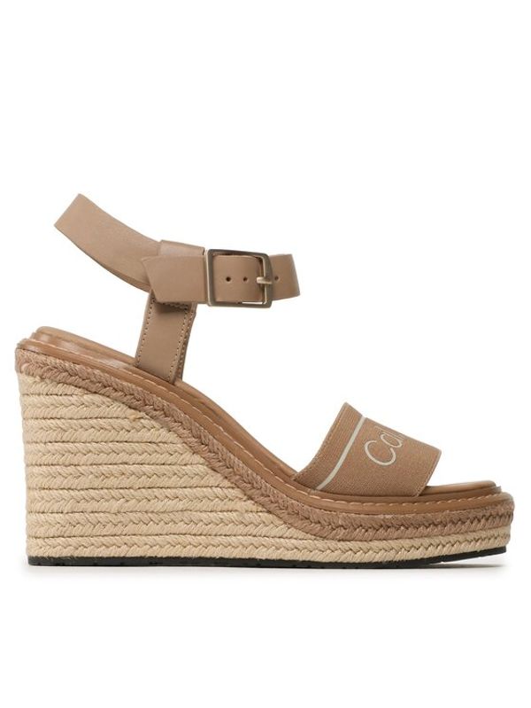 Calvin Klein Calvin Klein Espadrile Wege 70Hh - He HW0HW01499 Bež