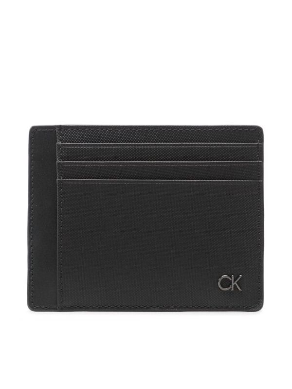 Calvin Klein Calvin Klein Etui za kreditne kartice Ck Clean Pq Id Cardholder K50K510299 Črna
