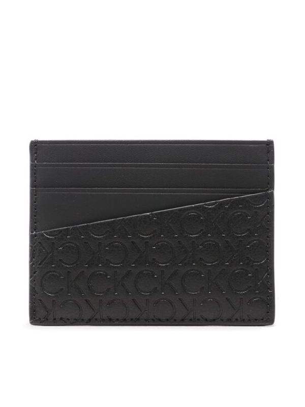 Calvin Klein Calvin Klein Etui za kreditne kartice Ck Must Mono Cardholder 6Cc K50K510319 Črna