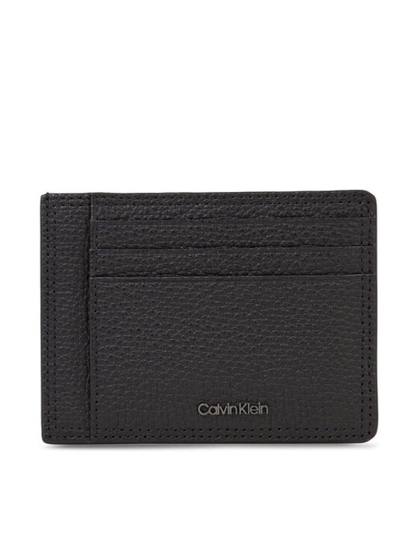Calvin Klein Calvin Klein Etui za kreditne kartice Minimalism Id Cardholder K50K510908 Črna