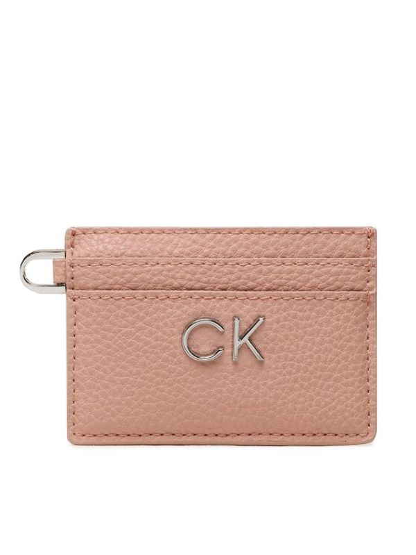 Calvin Klein Calvin Klein Etui za kreditne kartice Re-Lock Cardholder Pbl K60K610671 Roza