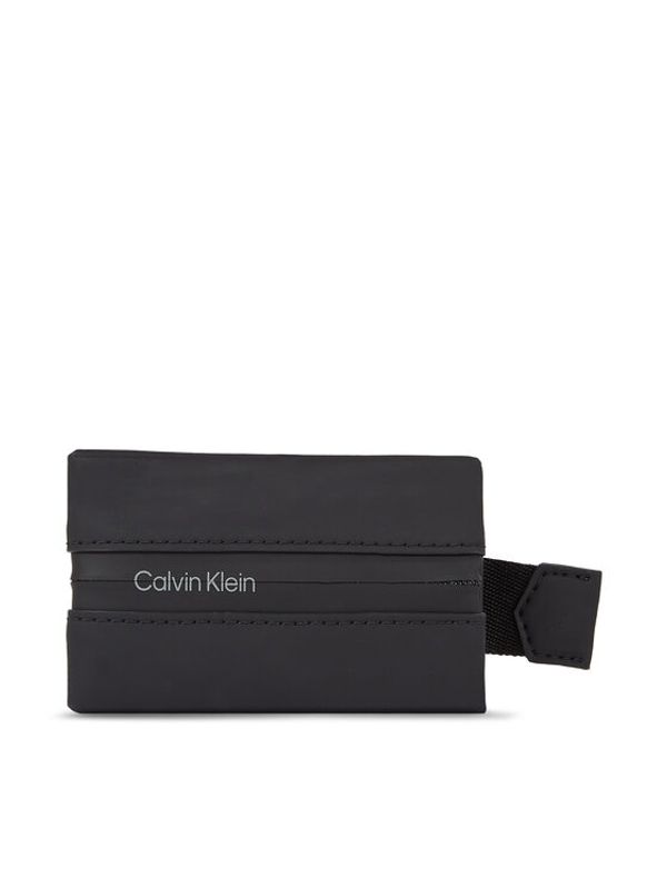 Calvin Klein Calvin Klein Etui za kreditne kartice Rubberized Slide Ccholder K50K510923 Črna