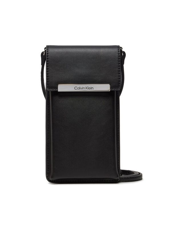 Calvin Klein Calvin Klein Etui za mobitel Ck Linear Phone Crossbody K60K612192 Črna