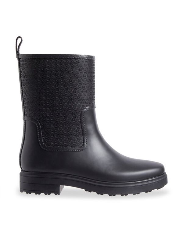 Calvin Klein Calvin Klein Gumijasti škornji Ess Rainboot - Nano Mono Wl HW0HW01706 Črna