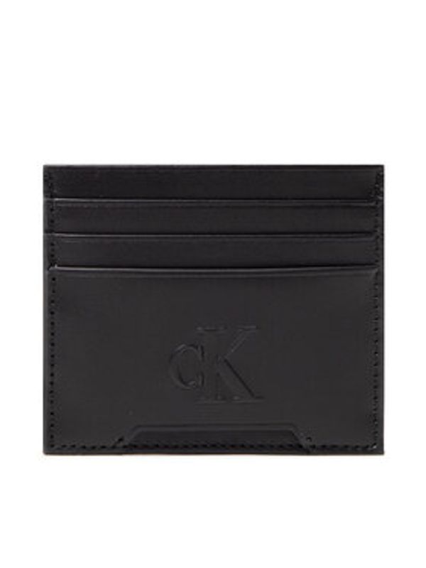 Calvin Klein Jeans Calvin Klein Jeans Etui za kreditne kartice Mono Bold Cardcase 6cc K50K509506 Črna