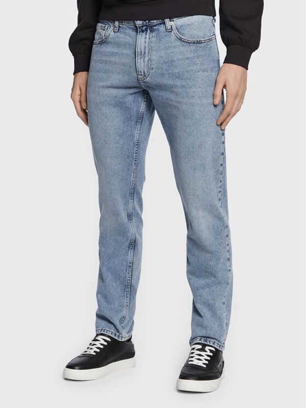 Calvin Klein Jeans Calvin Klein Jeans Jeans hlače J30J323096 Modra Straight Fit