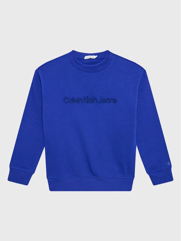 Calvin Klein Jeans Calvin Klein Jeans Jopa Embroidery Logo IB0IB01562 Mornarsko modra Regular Fit